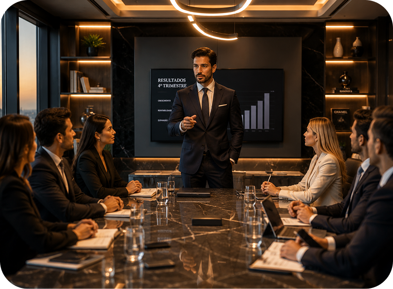 Gestão e liderança empresarial